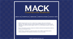 Desktop Screenshot of mackcs.com